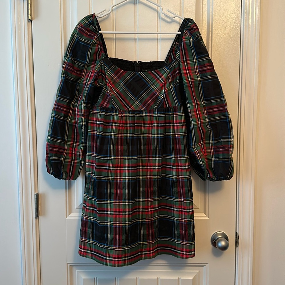 JCrew Plaid Dress
